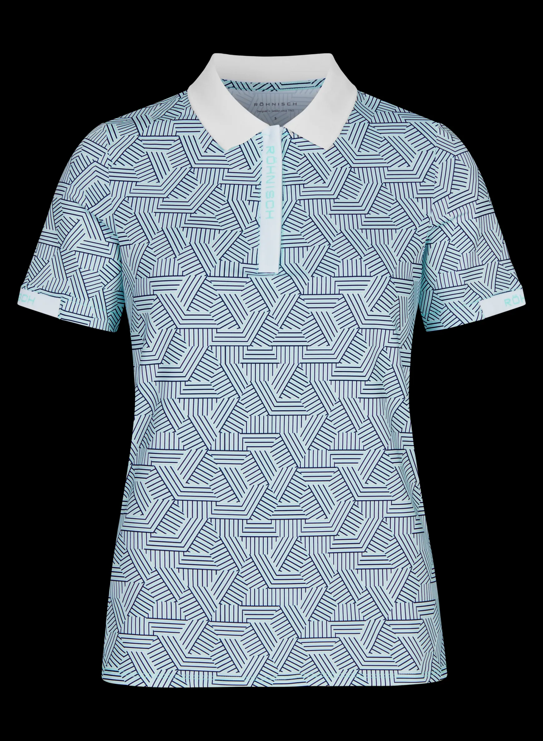 abby_poloshirt_hexagon_mi_1.webp Abby Poloshirt, -Röhnisch Fashion