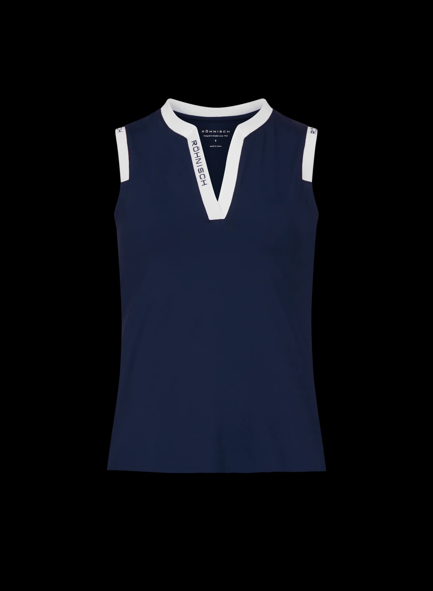 abby_sleeveless_top_navyw_0.webp Abby Sleeveless Top, -Röhnisch Shop