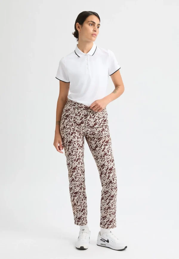 Chie Brushed Pant, -Röhnisch Hot