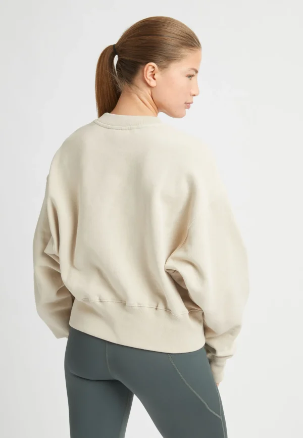 Cotton Cropped Sweatshirt, -Röhnisch Online