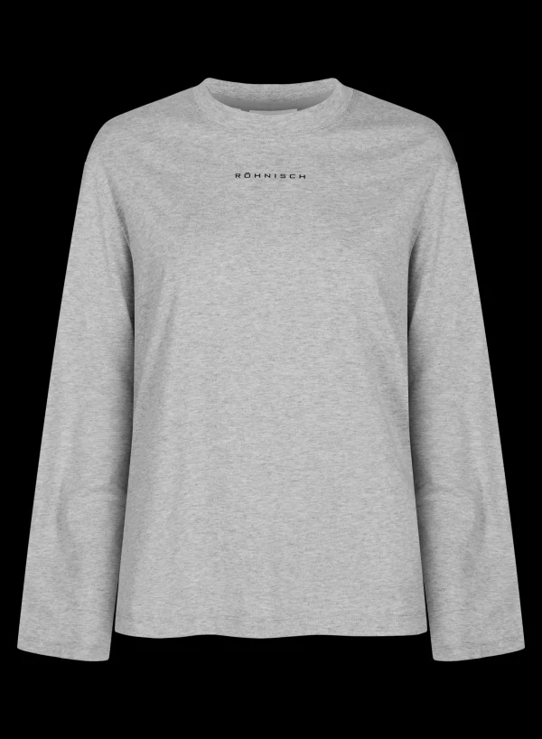 Cotton Melange Long Sleeve, -Röhnisch Hot