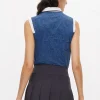 Deni Sleeveless Poloshirt, -Röhnisch Store