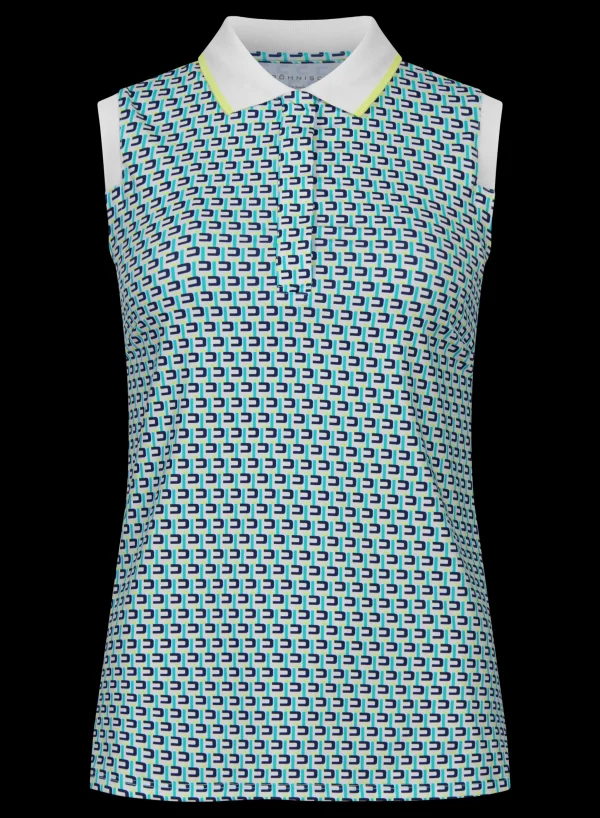 Deni Sleeveless Poloshirt, -Röhnisch Clearance