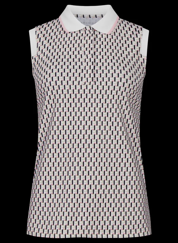 Deni Sleeveless Poloshirt, -Röhnisch Best Sale