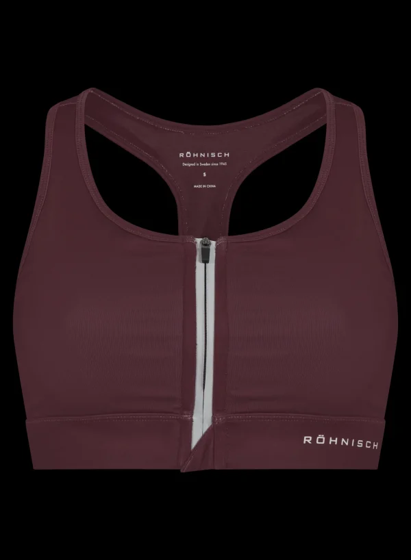 Essential Zip Sportsbra, -Röhnisch Outlet