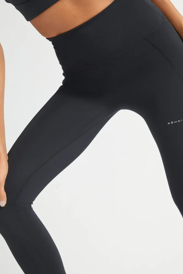 Flattering Curved High Waist Tights, -Röhnisch Outlet