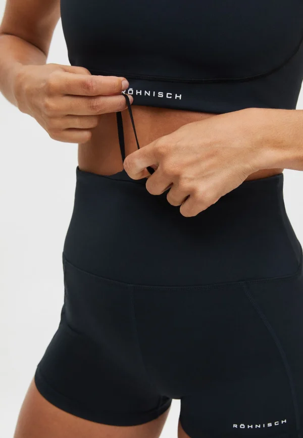 Flattering Curved Hotpants, -Röhnisch Hot