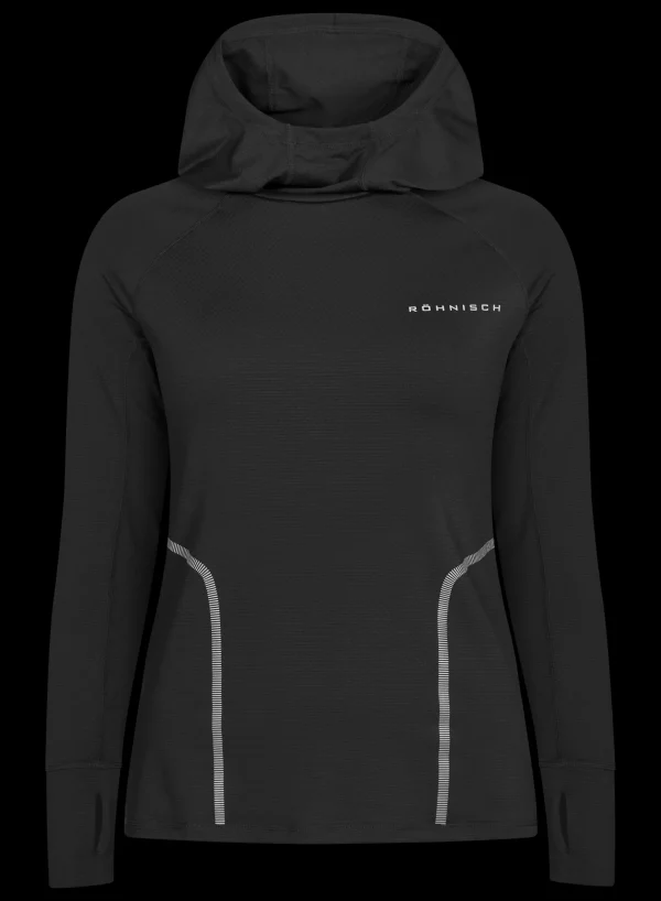 Jacquard Hood Long Sleeve, -Röhnisch Best Sale