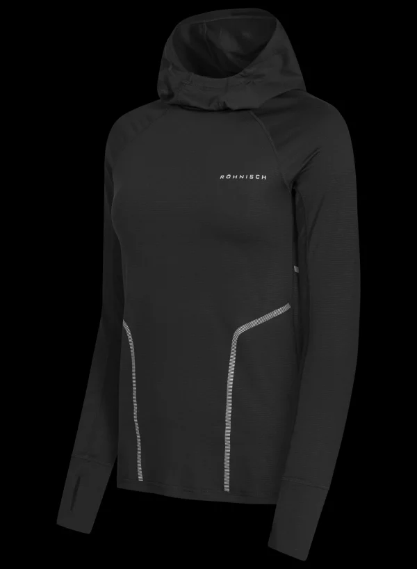 Jacquard Hood Long Sleeve, -Röhnisch Best Sale