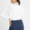 Miriam Long Sleeve Poloshirt, -Röhnisch Cheap