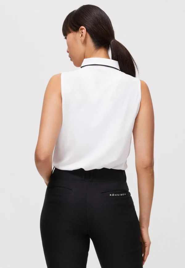 Miriam Sleeveless Poloshirt, -Röhnisch Shop