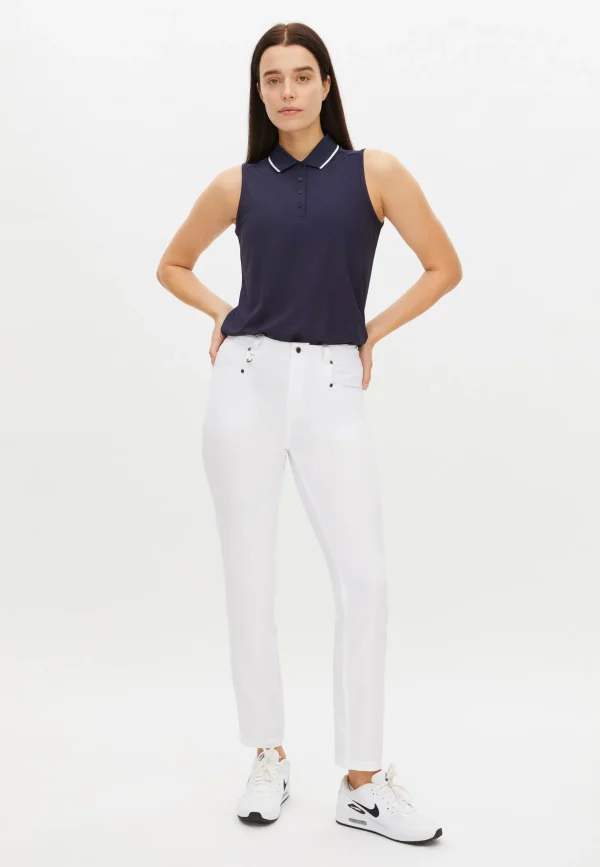 Miriam Sleeveless Poloshirt, -Röhnisch Clearance