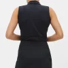 Nicky Sleeveless Poloshirt, -Röhnisch Hot