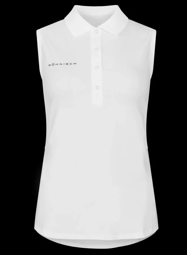 Nicky Sleeveless Poloshirt, -Röhnisch Sale