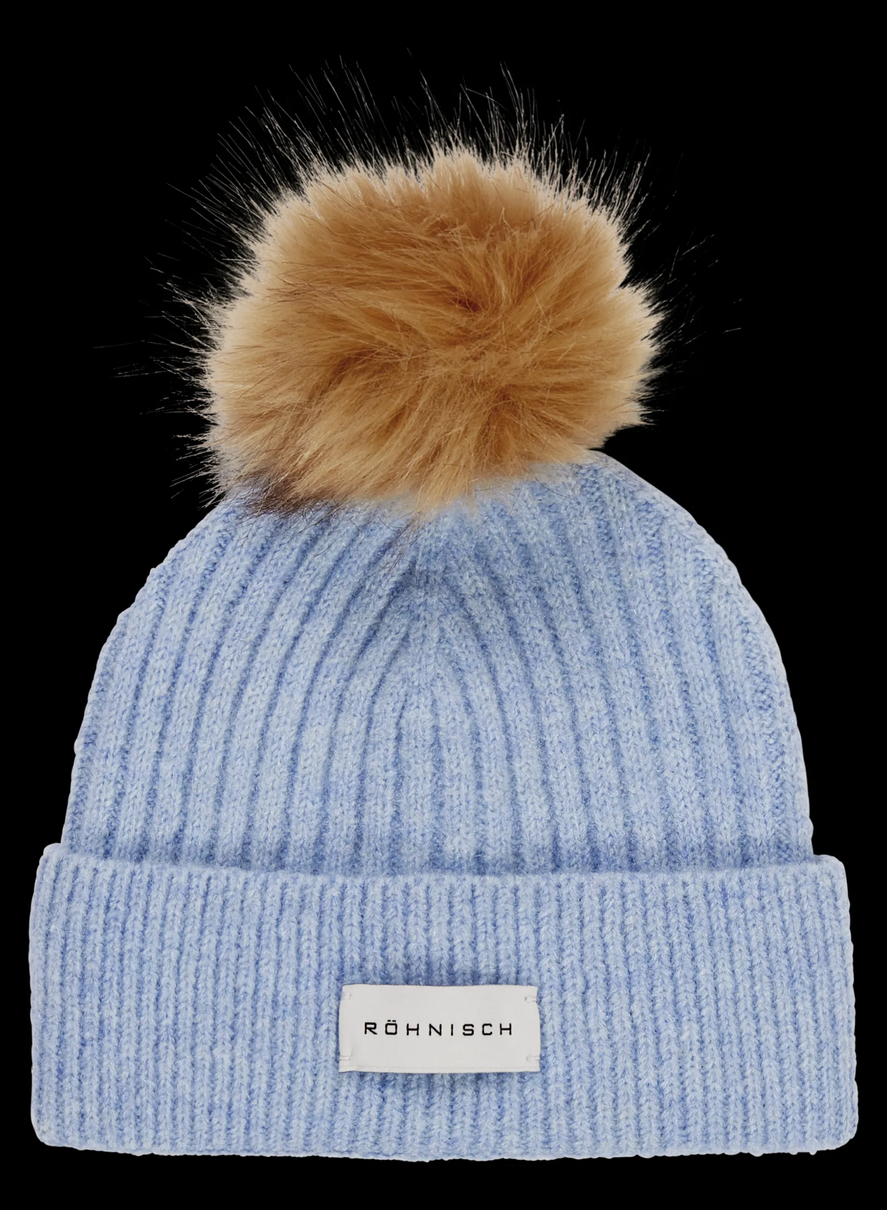 pom_rib_beanie_skyway_0.webp Pom Rib Beanie, -Röhnisch Best Sale
