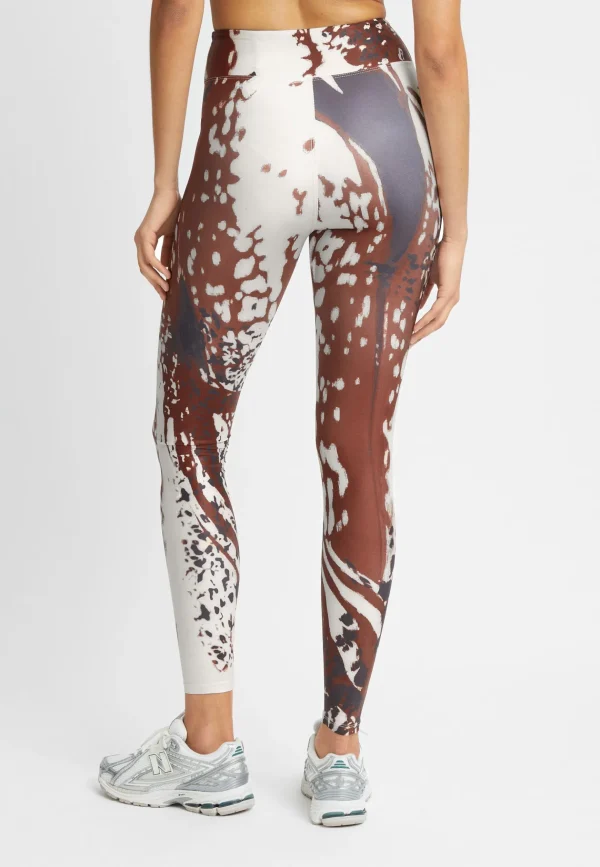 Printed High Waist Tights, -Röhnisch Store