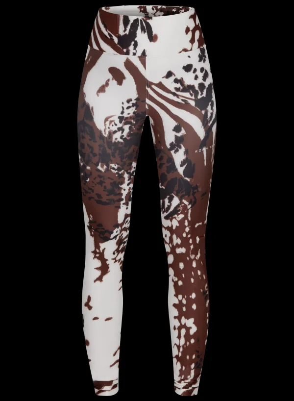 Printed High Waist Tights, -Röhnisch Store