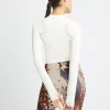 Seamless Cropped Long Sleeve, -Röhnisch Fashion